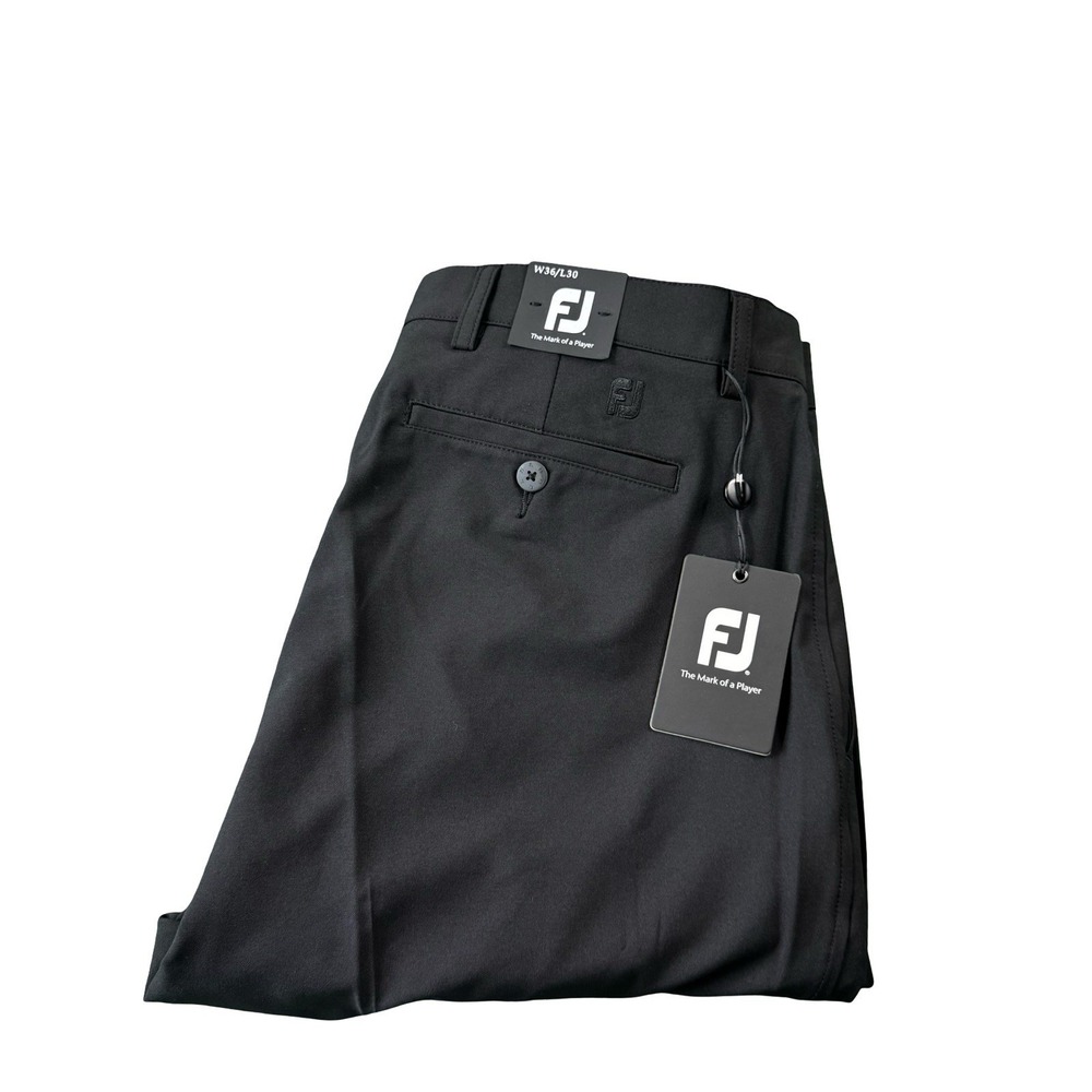 FootJoy Black Perfect Performance 5 Pocket Golf Pant 36X30 24101 NWT